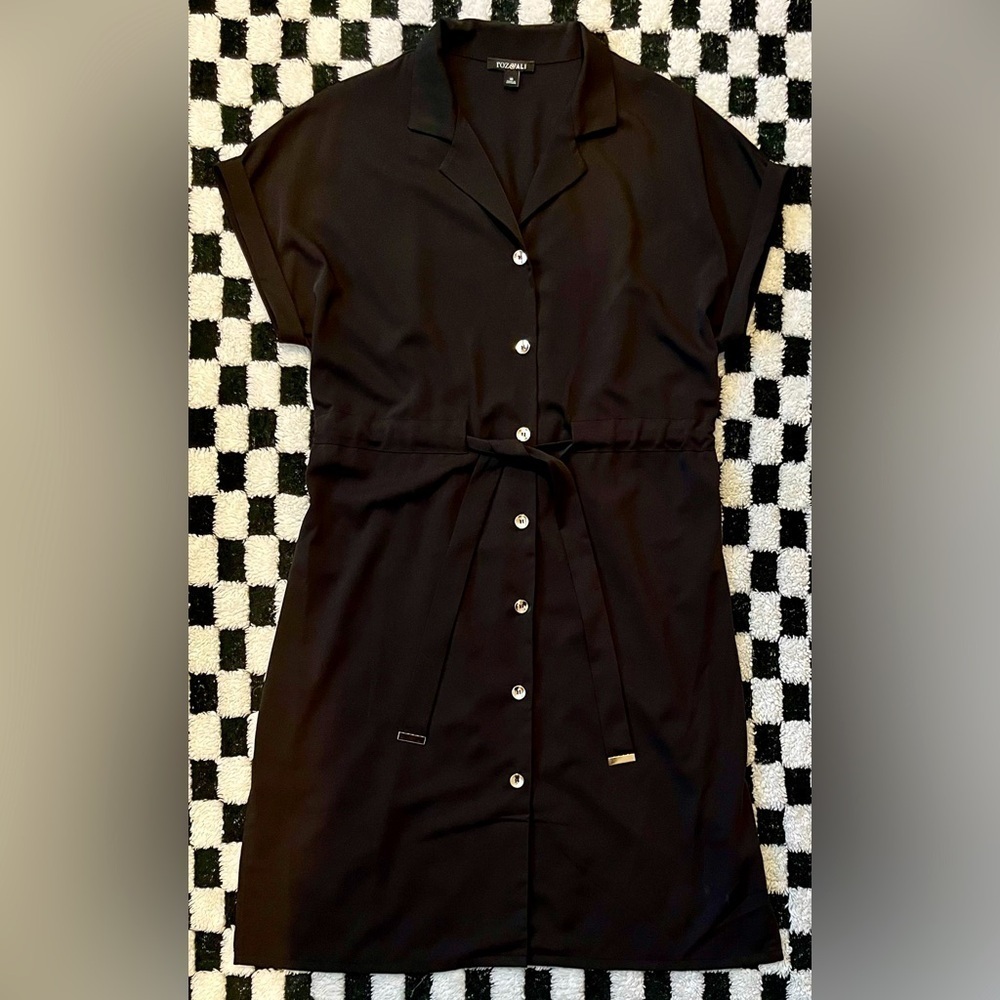 Roz&Ali Button Up Shirt Dress